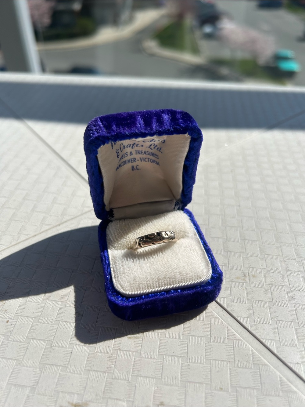 14k Gold Nugget Ring